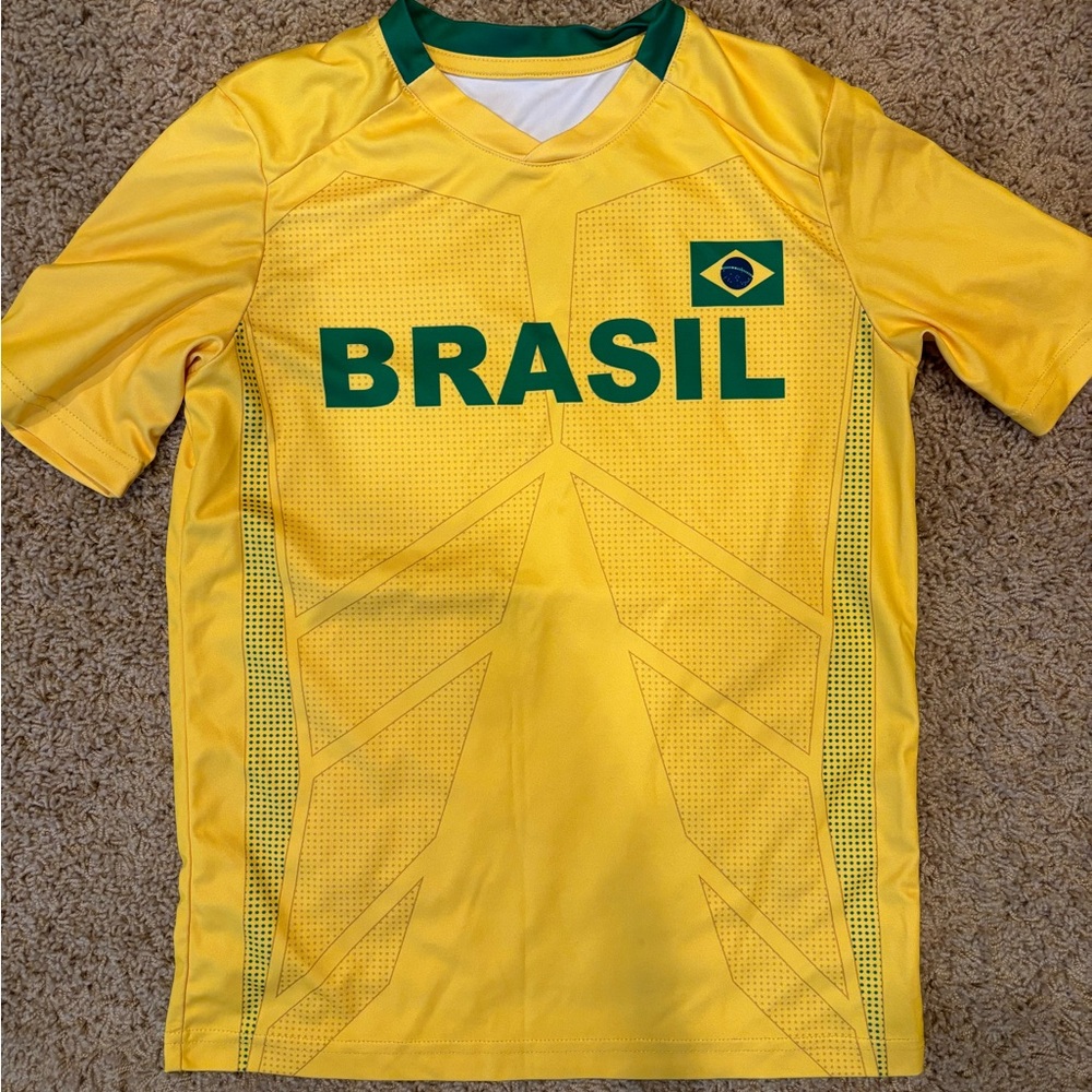 Brazil Yellow Soccer Jersey